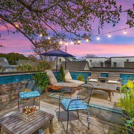 Elegant Sunlit Home With Private Rooftop Oasis Charleston Buitenkant foto
